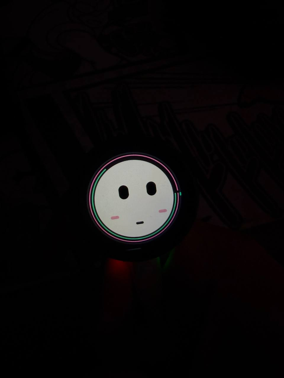 Close-up of FUMI
